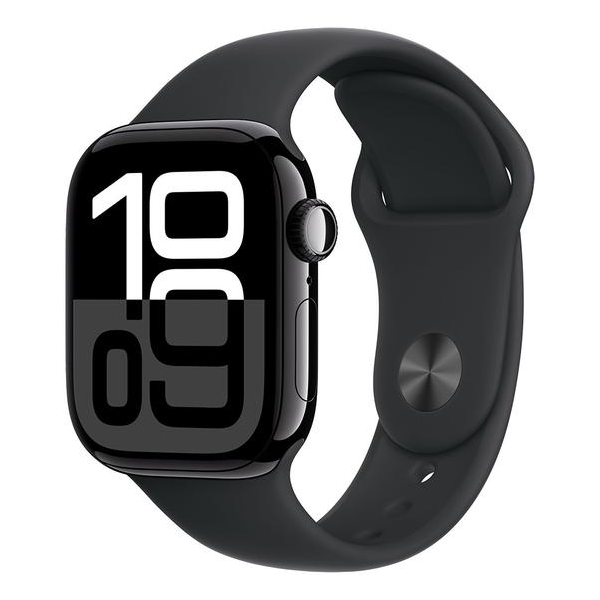 APPLE WATCH S10 42MM MWWF3LW/A GPS JET BLACK SPORT BAND M/L