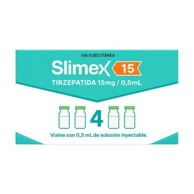 TIRZEPATIDA SLIMEX 15MG 4X...