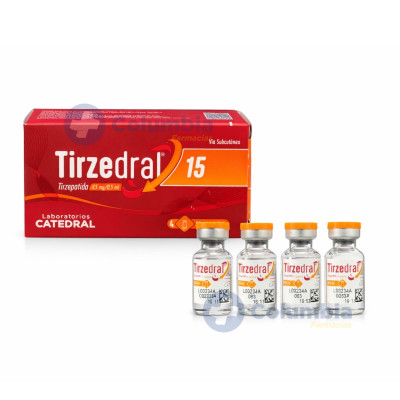 TIRZEDRAL 15MG TIRZEPATIDA...