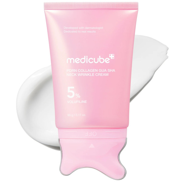 SKIN CARE MEDICUBE PDRN COLLAGEN GUA SHA NECK CREAM 5%