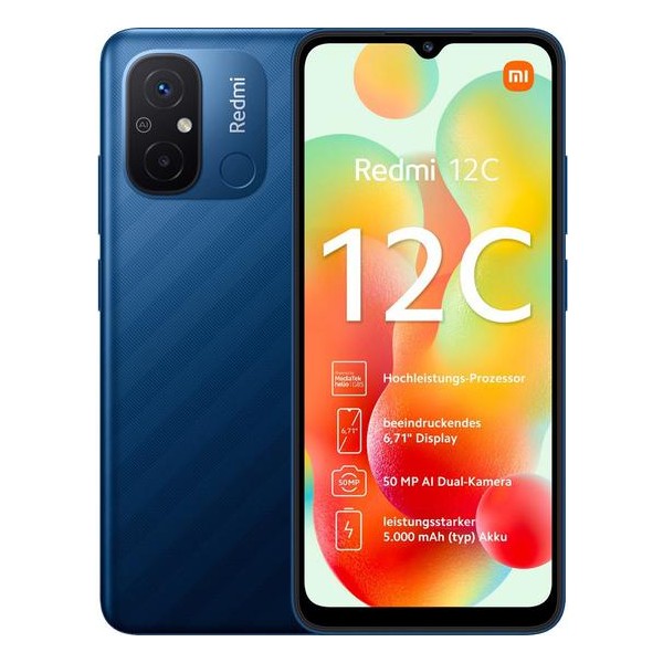 CEL XIAOMI REDMI 12C 4/128GB OCEAN BLUE