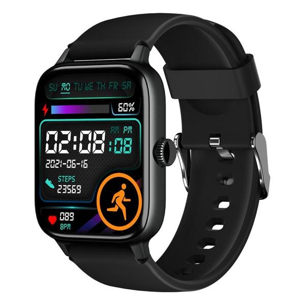 RELOJ SMARTWATCH BLULORY GLIFO RS4 BLACK