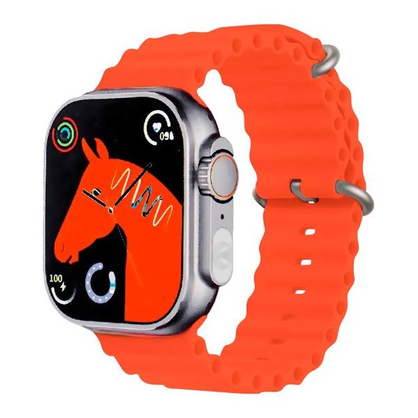 RELOJ SMARTWATCH BLULORY GLIFO 8 LIGTH ULTRA ORANGE