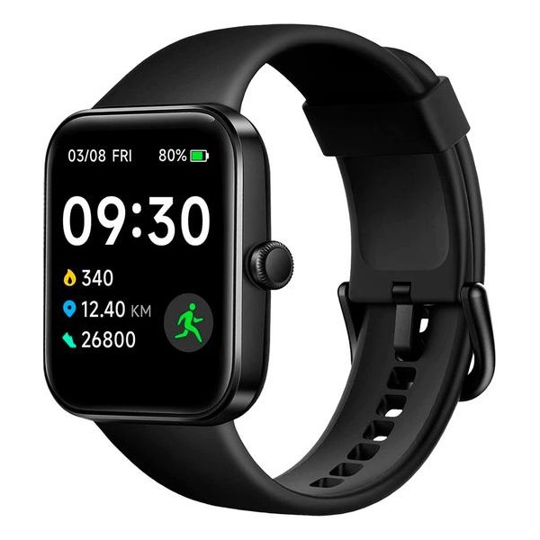 RELOJ SMARTWATCH BLULORY GLIFO 208 BLACK C/ALEXA