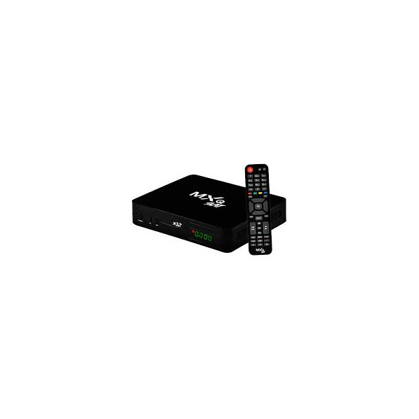 RECEPTOR MXQ SAT X12 4K- USB-WIFI-2ANT-NEGRO